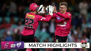 Sixers celebrate Silk's 100th with first win of the season | BBL|12