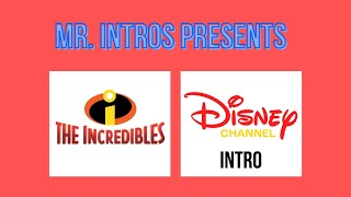 The Incredibles - Disney Channel Intro 1225 Intro No Copyright Intended