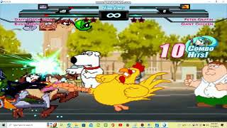 Sandal M.u.g.e.n Battle 78 Looney Tunes Vs Family Guy
