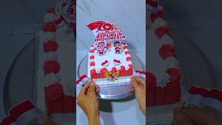 Kue Merah Putih Cantik 17 Agustus 2024