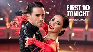 Lewis Cope & Katya Jones Live First 10 On Strictly Come Dancing 2025 Movie Week