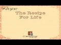 February 16, Recipe for Life Series