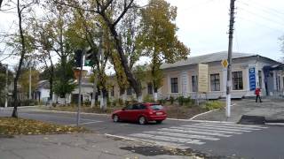 Видео Бендеры Осень 2016 год улицы Коммунистическая и Московская от Вася Вино, Коммунистическая улица, Бендеры, Молдавия