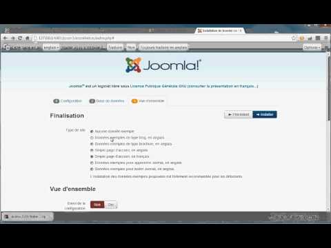 Comment installer joomla 3 sur son hébergement web