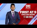 Derana English News 9.00 PM 17-01-2023