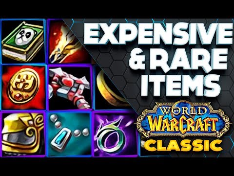 9 Vanilla WoW Rare & Expensive Items You Forgot but They'll Return in Classic WoW