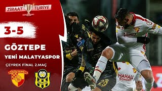 Göztepe 3-5 Yeni Malatyaspor Maç Özeti (Ziraat Türkiye Kupası Çeyrek Final 2.Maç