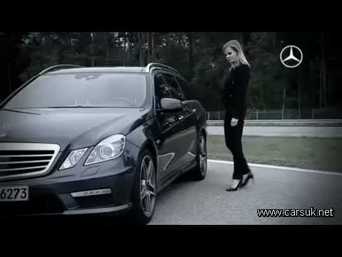 Mercedeswagon Commercial on Mercedes E63 Amg Estate Wagon With Susie Stoddart