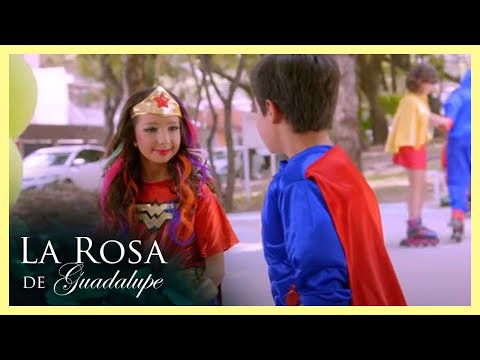 La Rosa de Guadalupe: Maggie enamora a Willy con un disfraz | La niña que veÃa mariposas