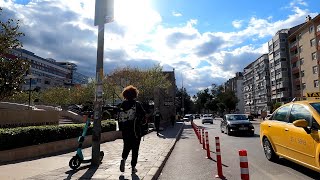 Goztepe Izmir, Turkey Walking Tour Uhd 4K - April 2023 Mithatpasa St Goztepe Stadium Guzelyali Konak