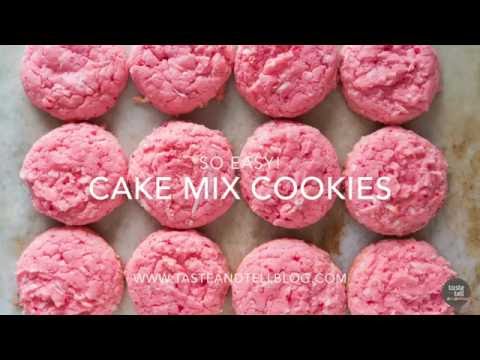 Photo Cookie Cake Recipe With Cake Mix