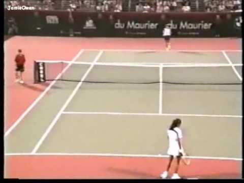 Monica セレス（セレシュ） vs Gabriela サバティーニ 1996 Canada ハイライト