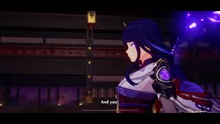 Genshin Impact Raiden Shogun Executes La Signora