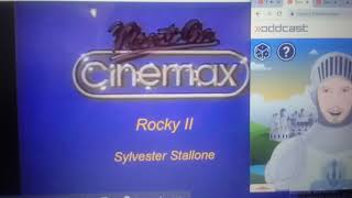 Opening To Rocky Ii On Cinemax 12171983