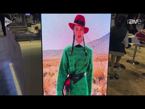 InfoComm 2023: LianTronics Features LT-Max dvLED Poster, Can Be Expanded