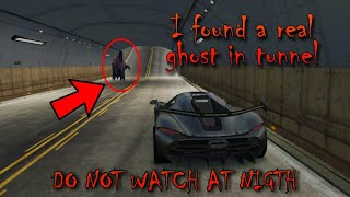 EXTREME CAR DRIVING SIMULATOR - Haunted tunnel | Real ghost 👻 found in tunnel | 