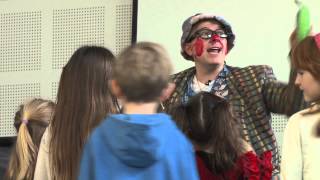 1 Professional Idiot, 25 Kids And 50 Whoopee Cushions.