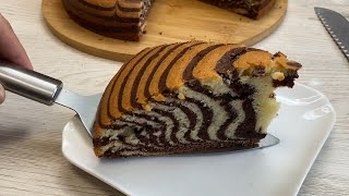 Zebra Keks Tayyorlash Mazzali Pirog Пирог Зебра На Молоке