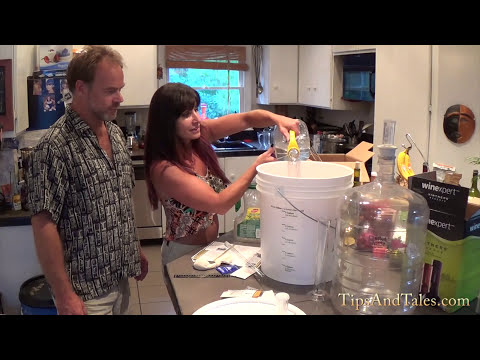 Making Wine with Farm Girl and Jay! Part One, Sauvignon Blanc.