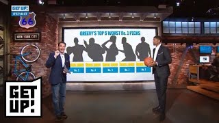 Mike Greenberg and Jalen Rose's worst NBA No. 1 draft picks ever | Get Up! | ESPN Mike Greenberg and Jalen Rose's worst NBA No. 1 draft picks ever | Get Up! | ESPN