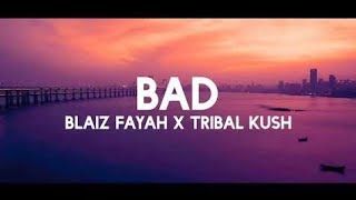 Bad (Lyrics) - Tribal Kush, Blaiz Fayah | tiktok song \