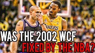 Was The 2002 Wcf Lakers Vs Kings Fixed By The Nba Was The 2002 Wcf Lakers Vs Kings Fixed By The Nba