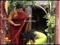 Sexy South TV serial actress hot milky hip folds and ass show while bending in saree