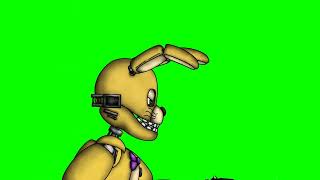 we tired play with you, today you gonna die say goodnight green screen. But fnaf