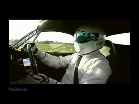 The Morgan Aero 8 GTN sports car doing a hot lap on track. The Morgan Aero 8 GTN sports car doing a hot lap on track.