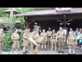 Skippers Act Out the "World Famous Jungle Cruise"