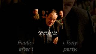 Paulie Complains To Tony After The Welcome Party.