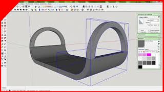 Probando El Plugin De Escala Fredo Para Doblar Objetos Sketchup