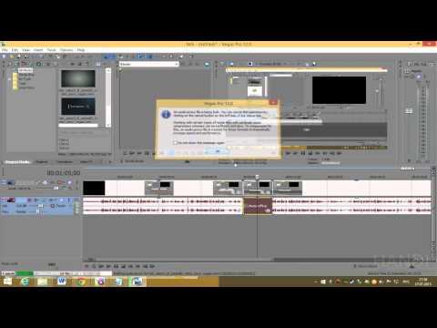 Как сделать видео в sony vegas наоборот Как сделать видео в sony vegas наоборот