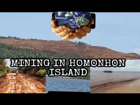 MINING IN HISTORIC HOMONHON ISLAND IN GUIUAN EASTERN SAMAR DESTROY THE OCEAN