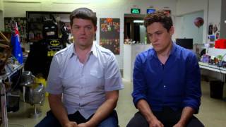 The LEGO Batman Movie: Producers Phil Lord & Christopher Miller Behind the Scenes Interview
