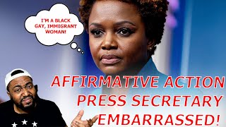 Biden's Affirmative Action Press Secretary EMBARRASSED AND DESTROYED By Peter Doocy On Her First Day