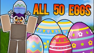 😱ALL 50 EGG LOCATIONS! | Booga Booga Reborn!