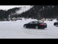Jaguar XF 3,0 V6 S/C AWD 2013 - snow driving moments from testing