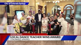 Grandma Connie Honored With Spirit Of Colorado Springs Award For Preserving Mexican Dance Heritage