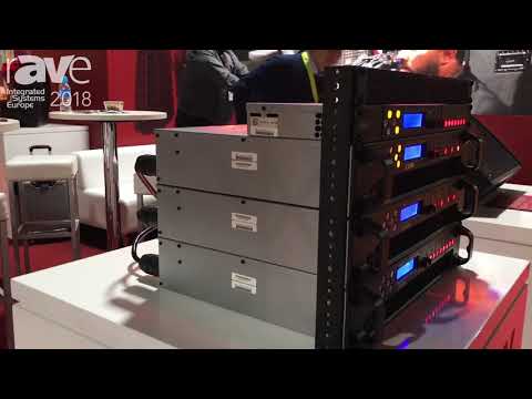 ISE 2018: Eastern Acoustic Works Demos UX Series of Amplifiers and Processors That Use Greybox