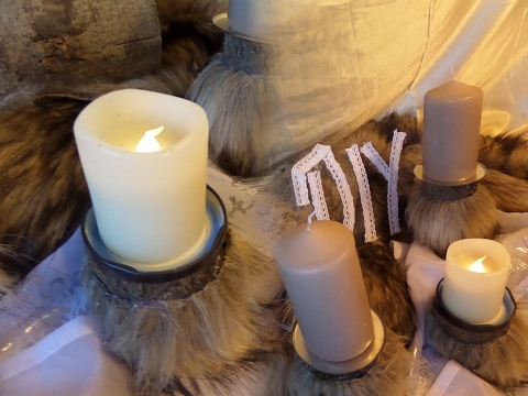 Diy: party deko kronleuchter, selber basteln ; mit ohne licht diy ...