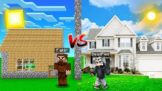 Yapi Kapişmalarinda Gerçekçi̇ Ev İle Trolledi̇m - Minecraft