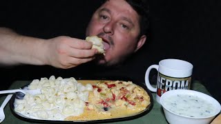 Asmr Makarna Sote Cacık Yemek Asmr