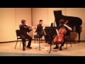 Dvorak, Piano Trio No. 4 in E minor (Dumky) 1st and 3rd mov