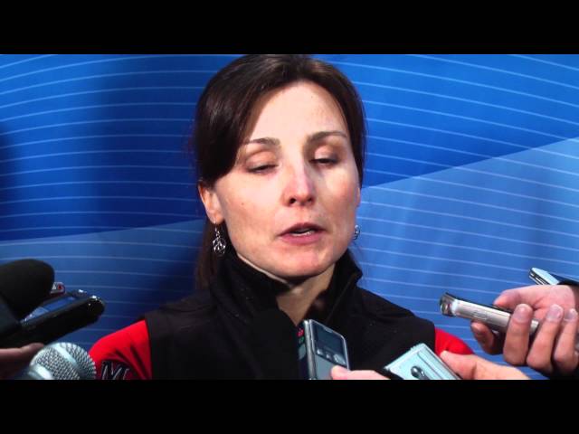 2012 Ford World Women's Curling Championship Tie-Breaker Media Scrum