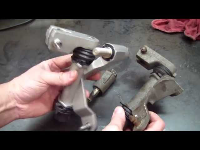 Ford Transfer Case Shifter Repair 1992 f150 - YouTube