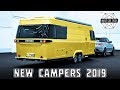 Top 8 All-New Campervans and Caravan Trailers for the Upcoming Summer of 2019