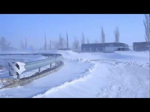 Крым Симферопольский р-н Зима 2012.MOV