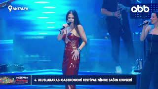 4. Foodfest Antalya Si̇mge Konseri̇