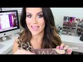 Red Brown Smokey Eye + Full Face